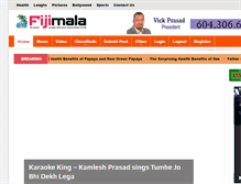 Tablet Screenshot of fijimala.com